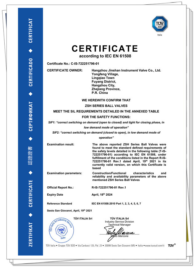 Our certification (9)