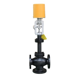 Belz electric actuator three way control valve for conduction oil