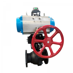 Two way Pneumatic ball valve