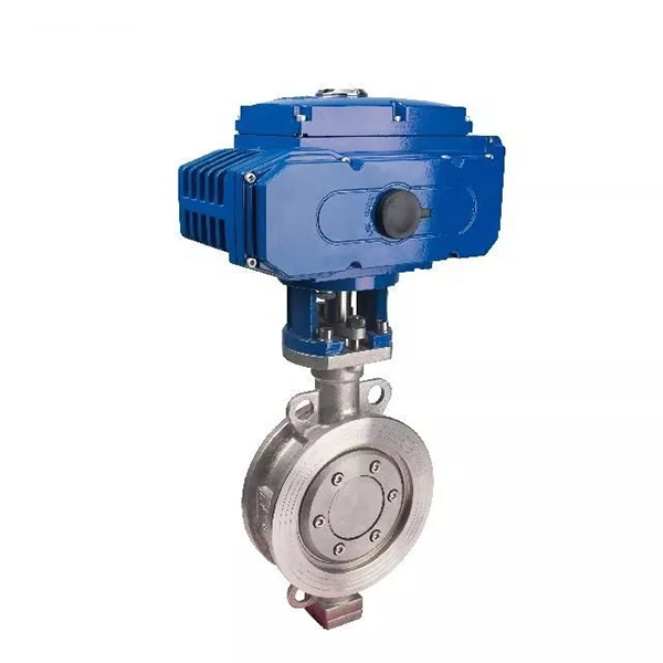 Stainless steel clamp type hard sealing electric butterfly valve