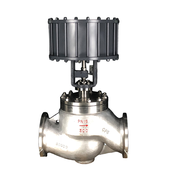Pneumatic quick action on off/cut off stainless steel valve