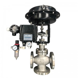Manufacturer for Pneumatic Control Valve Having Electro Pneumatic Valve Positioner - stainless steel pneumatic 3 way mixing/diverting regulating valve – Hoyee
